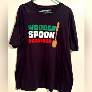 Hardcore Italians “Wooden Spoon Survivor” Graphic T-Shirt Size 2XL
